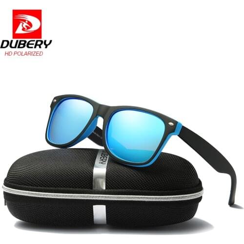 DUBERY Aviation Polarized Sunglasses Mens Women Driver Shades Male Sun Glasses For Men Summer 2018 Luxury Brand Designer