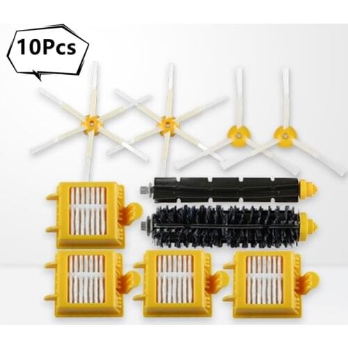 Whole Set 10Pcs Accessories for iRobot Roomba 7 Series 700 720 730 750 760 770 775 780 790 Robot Vacuum Cleaner brush + filter