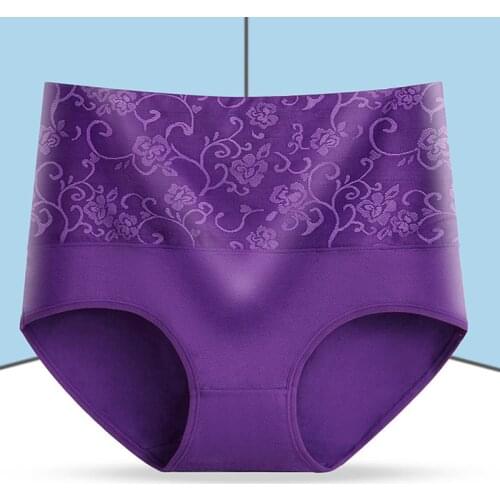 High Waist Underwear Women Briefs Plus Size Cotton Print Seamless Panties Women Calcinha Girls Sexy Lingeries Panty Ladies Boxer