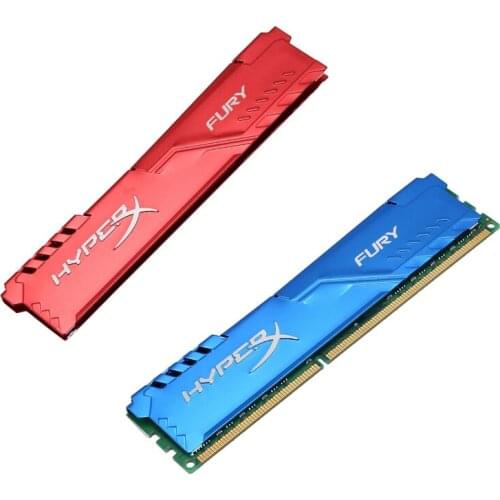 2 Pcs Aluminum Cooling RAM Heatsink Radiator for AMD Desktop DDR DDR2 DDR3 DDR4 Ram Memory Cooler Red & Blue