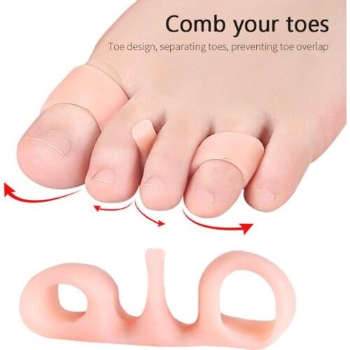 Snail Toe Separator Hallux Valgus Correction Device For Men And Women Overlapping Toes Separation Protector Foot Clamp