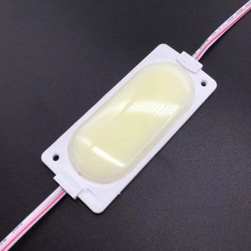 3W 85mmx35mm highlight led module lightbox cob led module injection len outside AD board backlight DC12v