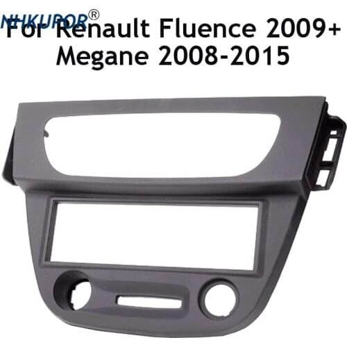 Car Radio Fascia For RENAULT Megane 2008-2015 Fluence 2009+ 2 Din DVD Stereo CD Panel Dash Refit Mount Frame Kit