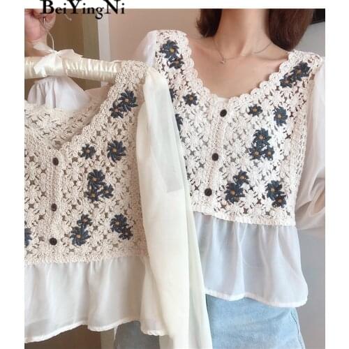 BEIYINGNI Summer Blouses