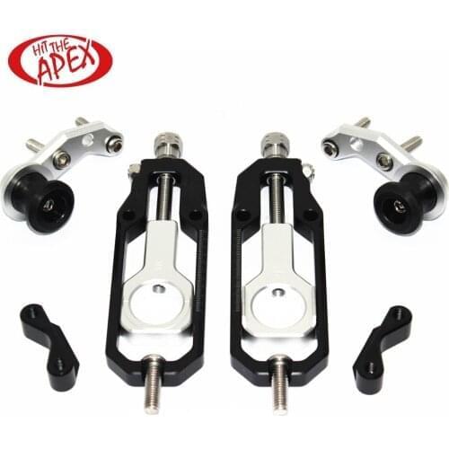 For Honda CBR 600RR 2005 2006 2007 2008 2009 2010 2011 2012 2013 CNC Chain Tensioner Catena Adjuster with Spool Aluminium Alloy