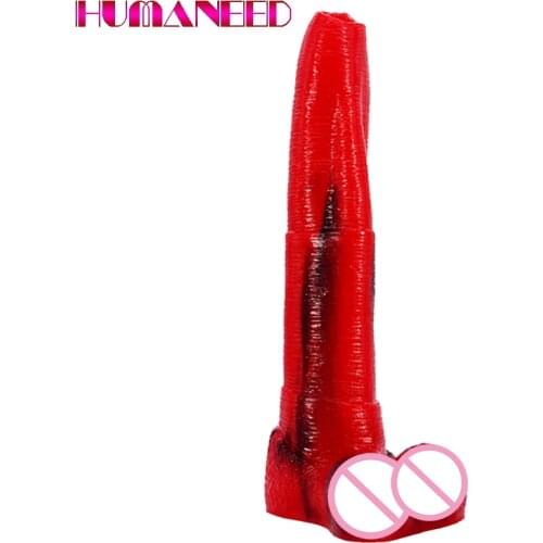 Elephant Nose Design Animal Dildo With Suction Cup Realistic Penis Consoladores Femenino No Vibrator Anal Dick Sex Toy For Woman