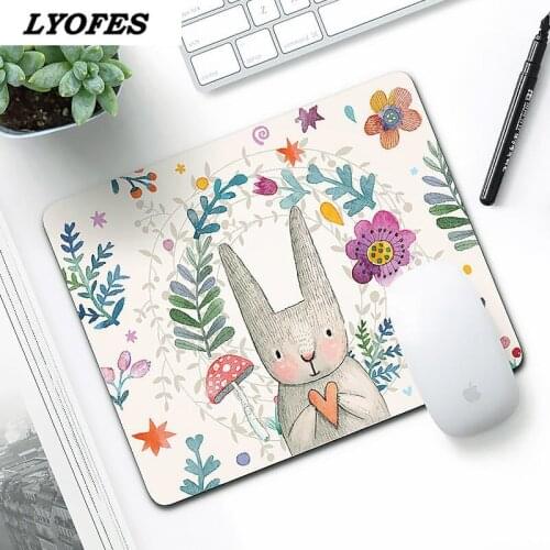 Gaming Desk Mats for Office PC Computer Cute Mouse Pad Kawaii Mouse Pad Writing Kerboard Deskpad Desktop Protection Pad 26x21cm