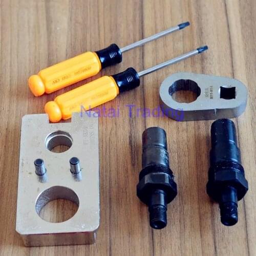 For diesel injector CUMMINS M11 N14 disassemble tool, fuel injector nozzle EUI HEUI dismantle tool injector repair tool