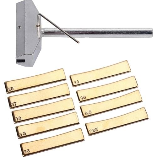 Guitar DIY Repair Tool Guitars Fretboard Insert W/ Fret Luthier Tool Metal