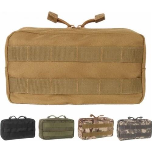 Camouflage Tactical Molle Belt Pouch Military Clutch Bag Waterproof Commuter Carrier Cell Phone Bag