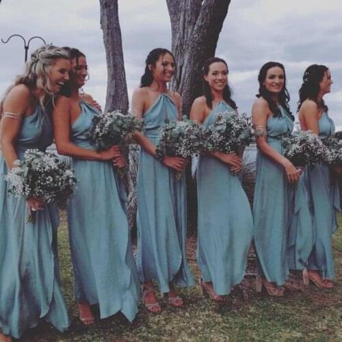 Bridesmaid Wedding Party Guest Dresses 2020 Womans Evening Formal Night Long Dress Gown