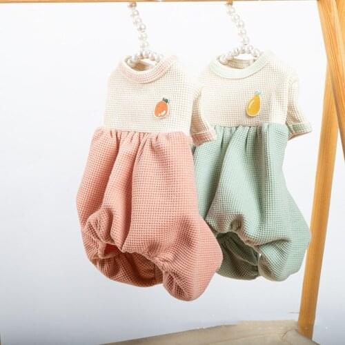 Luxury Dog Clothes Dropship Puppy Jumpsuit Winter Pet Clothing Small Dog Outfit Pant Chihuahua Maltese Pomeranian Poodle Apparel