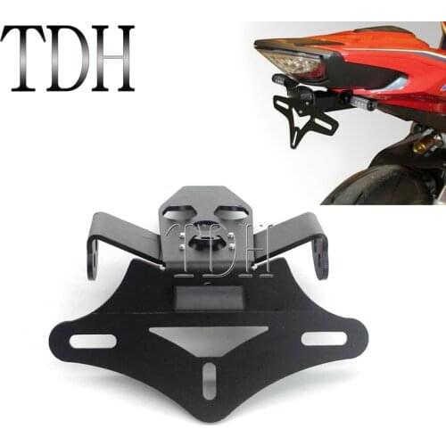 LED License Plate Light Number Plate Mount Tail Tidy Fender Eliminator Bracket Kit For Honda CBR1000RR 2010-2016 CBR-1000RR