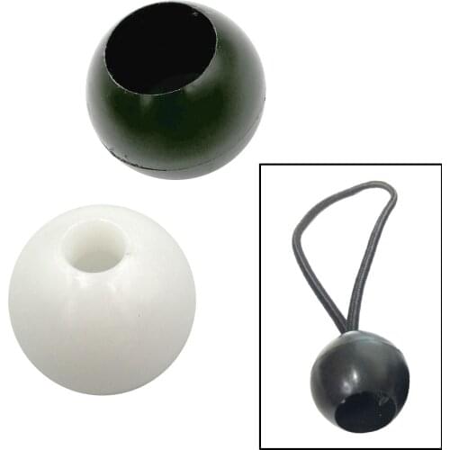 30/50PC Elastic End Stopper Balls Bungee Rope Beads for Boat Camping Tent Tarp Canvas Tarpaulin Dive Ties Accossory 26MM Dia