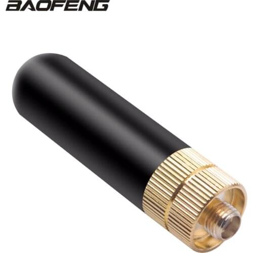 Walkie Talkie Finger Antenna SRH805 Universal SMA-F Dual Band UHF VHF 5cm Short Antenna for Portable Baofeng UV-5R BF-888s UV-82