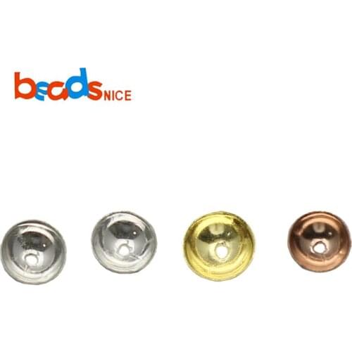 Beadsnice ID38300 925 Sterling Silver Bead End Caps Bracelet DIY Jewelry Findings Fit Beads Jewelry Accessories Bead Caps
