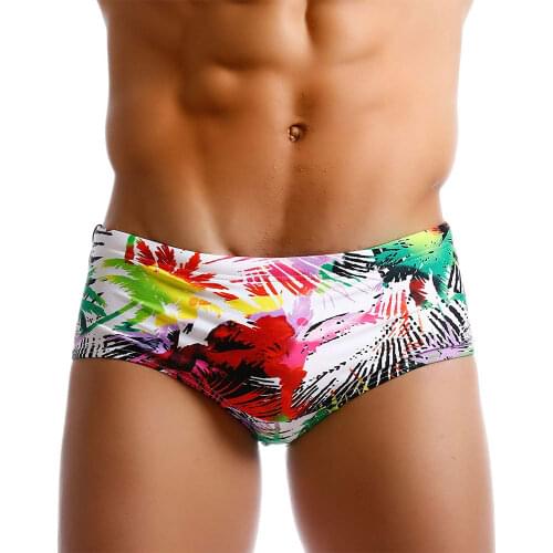 Brand Sexy Men Swimwear Summer Swimsuit Surf Man Swimming Trunks Push-up Beach Low-Waist Camouflage Swim Bathing-Pants surfing