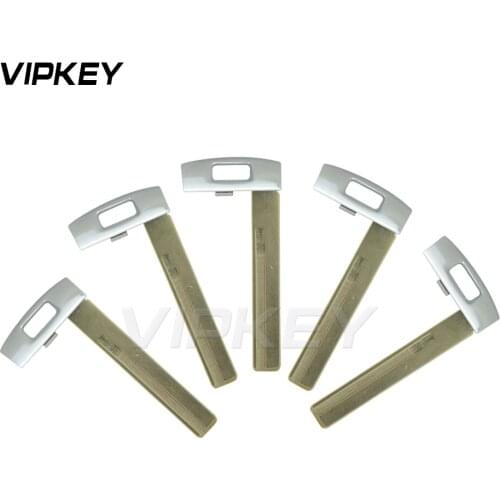 Remotekey 5pcs 81996-1Y620 Smart emergency key blade for Kia Hyundai small blank insert uncut key blade 2014 2015 2016 2017