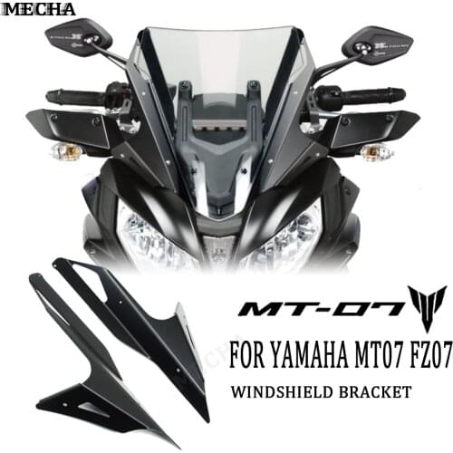 For YAMAHA MT-07 windshield bracket MT07 TRACER Tracer FZ07 FZ 07 2017-2019 motorcycle NEW windshield Accessories Motorbike