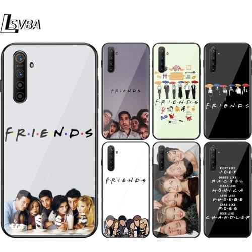 Friends tv Show For OPPO Find X3 X2 F19 F17 RX17 F15 R15X K5 K3 K1 R9S F11 F9 F7 F5 Neo Pro Lite Black Soft Phone Case