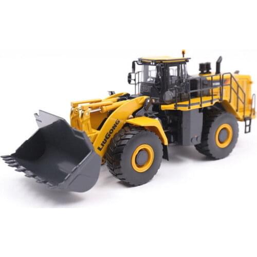 Collectible Alloy Model Toy Gift 1:50 Scale Liugong 8128H Wheel Loader Construction Vehicles Diecast Model Toy for Decoration