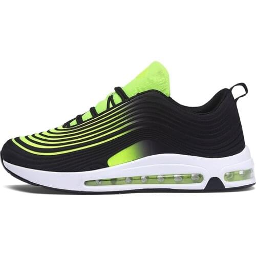 Durable Vamp Big Size 47 Fitness Sneakers Men Women Air Cushion Sports Running Shoes Comfortable Lace Up Athletic Walking Shoes