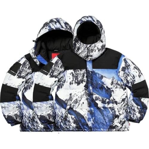 Plumn Mens Down Jacket FW17 Mountain Baltoro Jacket Snow Mountain Unisex Co-branded Down Jacket