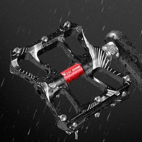 Bearings Pedal Bicycle Bike Pedal Anti-slip Bearing Ultralight 4 Footboard Quick Release Aluminum Alloy Bike Accessories hotsale