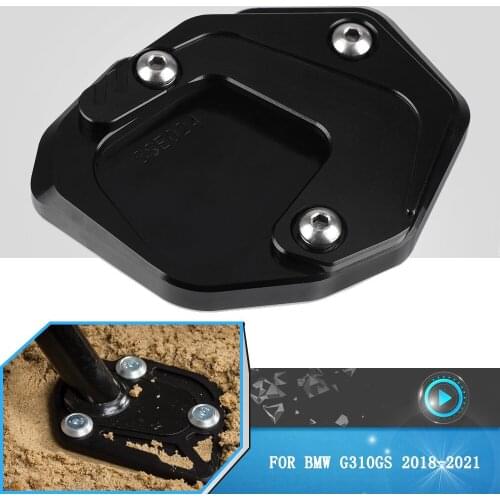 Motorcycle Kickstand FOR BMW G310GS G 310GS G310 GS 2018 2019 2020 2021 CNC Motorcycles Side Stand Enlarge Extension Accessories