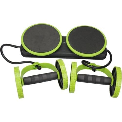 PP Useful High Elasticity Soft Power Roller Ab Trainer Good Friction Abdominal Elastic Roller Compact for Women