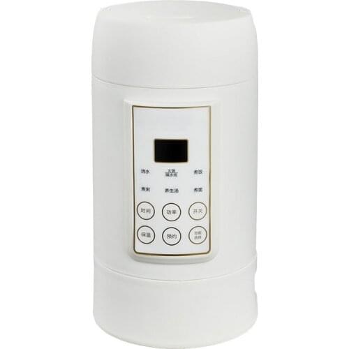 Split electric kettle mini capacity portable electric hot water cup dormitory travel abroad folding kettle with stew steamer