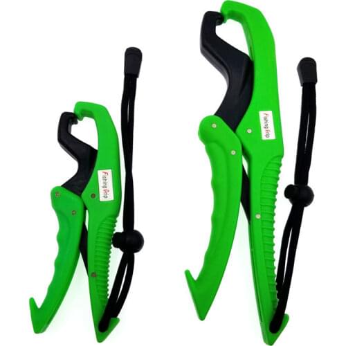 Fish Lip Gripper 6" 9" Grip Bass Trout ABS Fishing Pliers Gear Floating Controller Fish Tool Tackle Plastic 6 Colors Free Ship