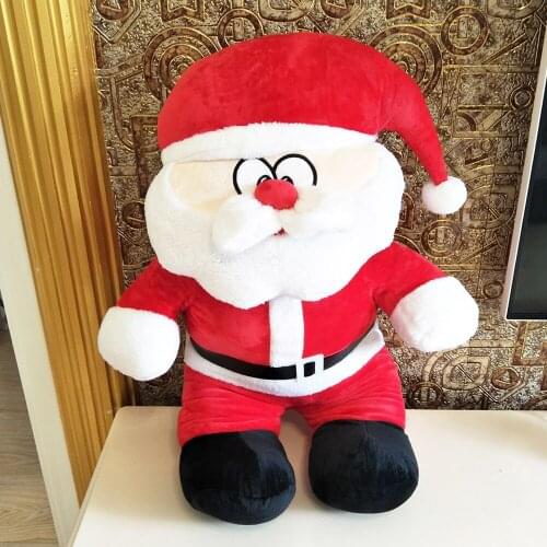 Santa Claus children plush toys cartoon baby kids stuffed toy Christmas present gift Santa Claus