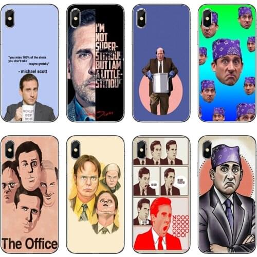 Michael Scott The Office Silicone Phone Case For Huawei P40 P30 P20 Pro P10 P9 Lite Y5 Y6 Y7 Y9 P Smart Plus 2018 2019