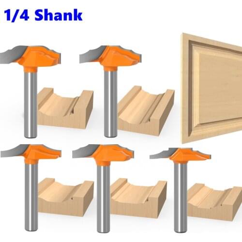 1pcs 1/4 Shank Glue Joinery trimming machine Milling Cutter door panel line cutter Router Bits for Wood Woodwork Cutter