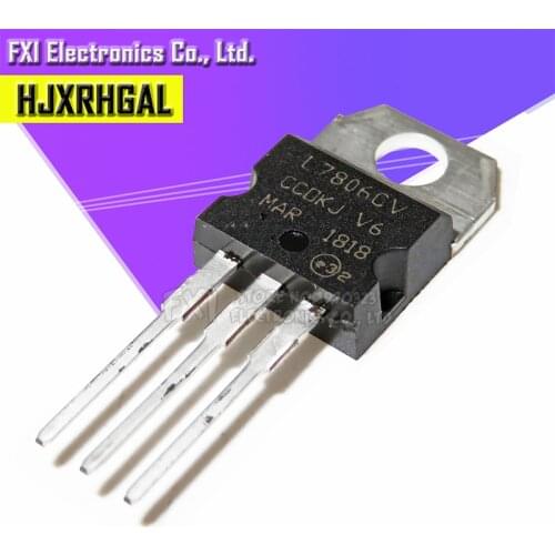 10PCS L7806CV 7806 TO220 L7806 TO-220 LM7806 MC780 new original