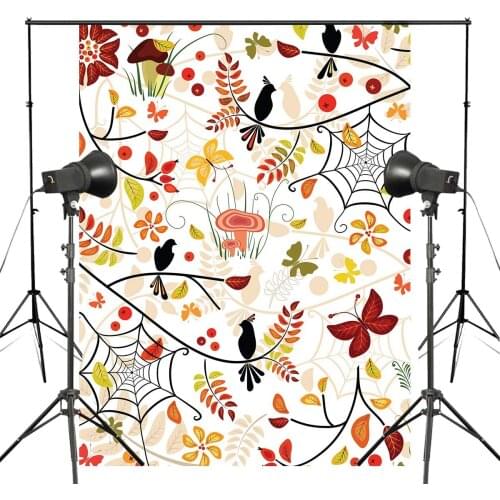 150x210cm Beautiful Autumn Floral Pattern Photography Backdrop Abstract Tree Branch Background Photo Studio Backdrop Props Wall