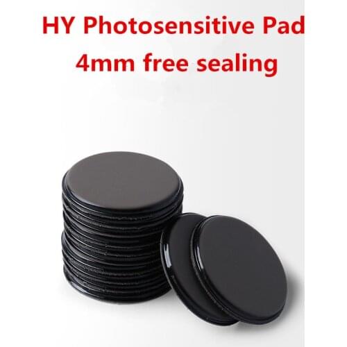 5pcs / lotHY series 4mm edge-free photosensitive stamps crystal handle special seal for photosensitive seal