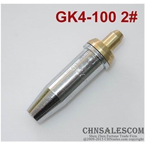 CHNsalescom GK4-100 2# Oxygen Propane Cutting Welding Torch Tip Detachable