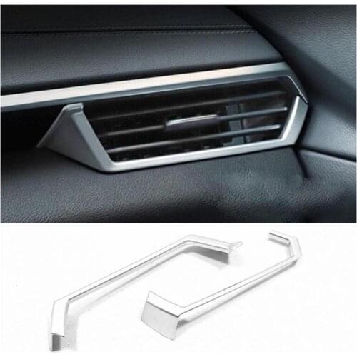 For Nissan Altima 2019 2020 Front Side Air Condition Air Vent Outlet Cover Trim Sticker Interior Accessories