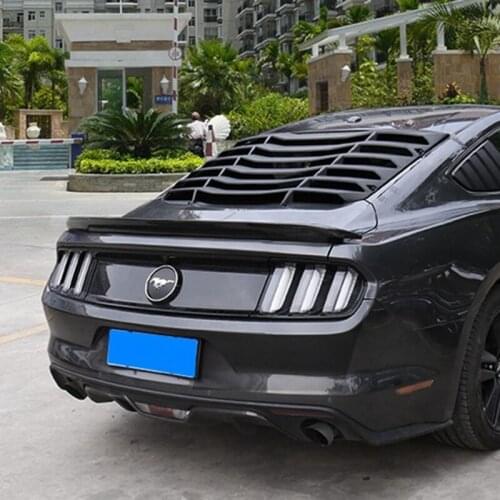 Use for ford mustang Spoiler 2015-2018 model mustang Spoiler High Quality ABS Material Car Rear Wing paint color for mustang