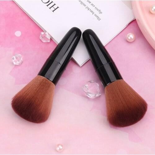Makeup Brush Foundation Face Powder Blush Blending Eyeshadow Brushes Makeup Brush, Cosmetics Beauty Tool, Black Brown
