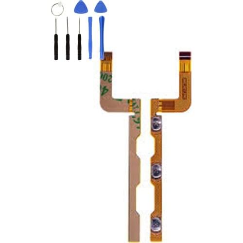 FOR Asus Zenfone 3 MAX ZC520TL Volume Audio Mute Power ON OFF Button Key Flex Cable Repair Kit Gift