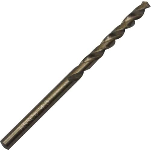 10PCS 4.3mm M35 Cobalt Twist Drill Bit Set Co Drill Bit used for Steel Stainless Steel