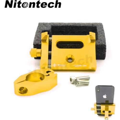 Reliable Adjustable Mobile Phone Holder Aluminum Bike Handlebar Phone Easy to install release to the bike Holder