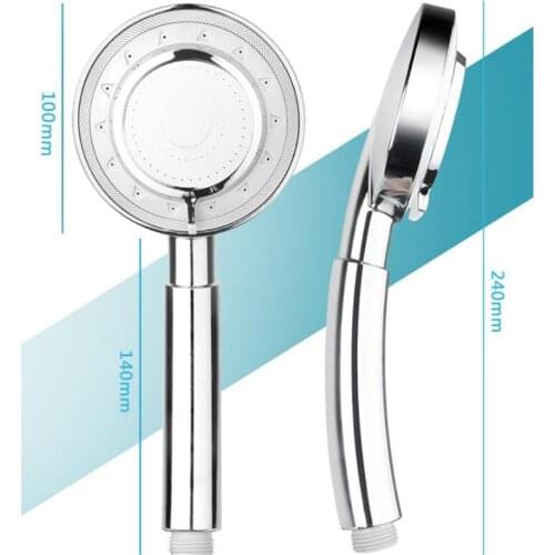 MJEBM Portable Adjustable Universal Bathroom Hand Held High Pressure Shower