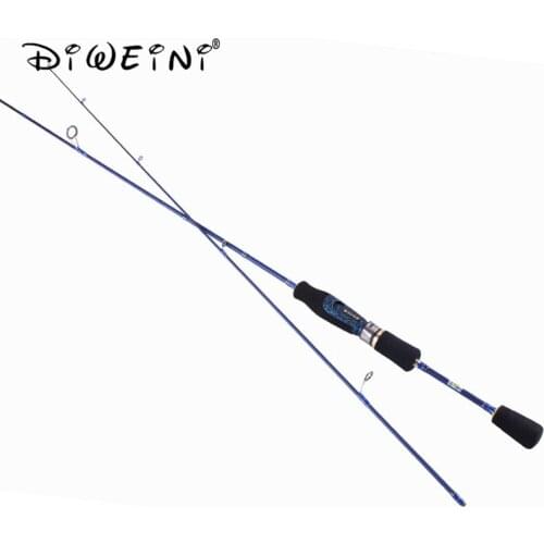 High Carbon Ultralight Spinning Rods 2-6LB Lure Weight 1.8m 2 Sec UL Power EVA Handle Carbon Lure Fishing Rod Spinning