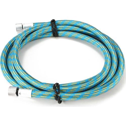 High Quality 180cm Nylon Braided Airbrush Air Hose Spray Pen Woven Pipe 1/8" to 1/8" Adaptor Fitting Compressor Air Tools