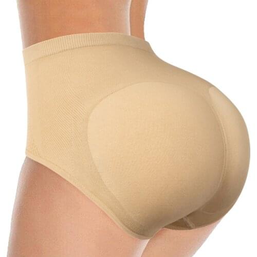 Women Shapewear Waist Trainer Seamless Butt Lifter Padded Butt Hip Enhancer Body Shaper Brief Panties Underwear Tummy Control
