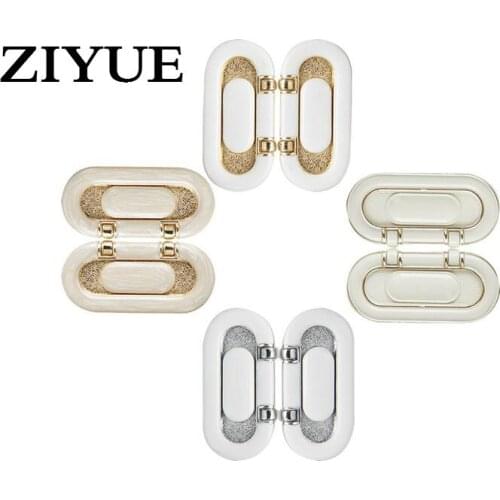 2PCS/Lot Free Shipping European Oval Dark Handle Cabinet Drawer Invisible Handle Installed Free Slot Button